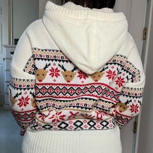 No Boundaries Hooded Christmas Sweater